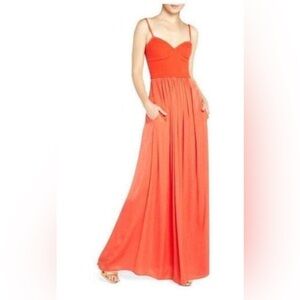 Orange BCBG Maxi Dress